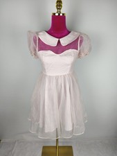 Kleid Gr. XS 34 rosa Pastell