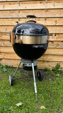 Weber Master Touch mit Moesta BBQ PizzaRing Rotisserie-Set
