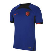 Nike Fußball Herren Holland Niederlande Away Shirt Trikot Blau Orange M L XL XXL