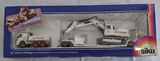 Siku 4111 Heitkamp Tieflader mit Großbagger inkl. OVP TOP Zustand Vintage