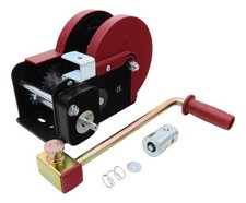 Seilwinde 900 kg Plus mit Abrollautomatik Handwinde Trailerwinde PKW Anhänger