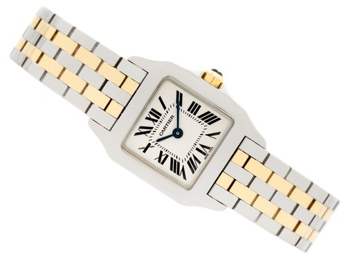 Damenuhr cartier santos - damenuhr,