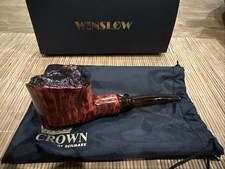 pfeife Winslow Crown top Zustand Handmade in Dänemark 9 mm gefiltert 