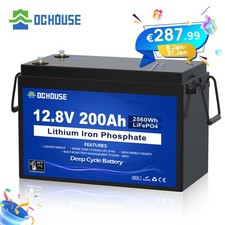 12V 200Ah LiFePO4 Lithium