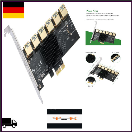 Pci usb riser - karte, 6