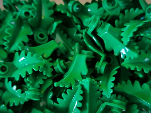 25x lego pflanzen farne grün - 25x,