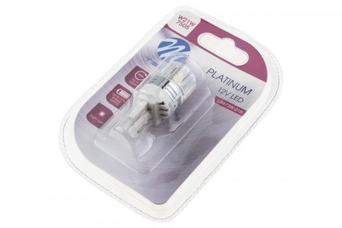 Led lampe w21 platinum - led-lampe, w21/5w