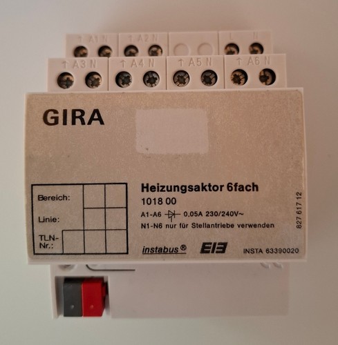 Gira knx eib heizungsaktor - eib,