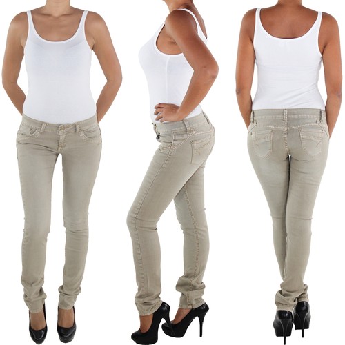 Damen röhren skinny slim fit - röhren,