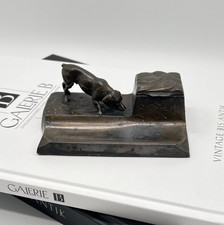 Antike Metall Schreibgarnitur