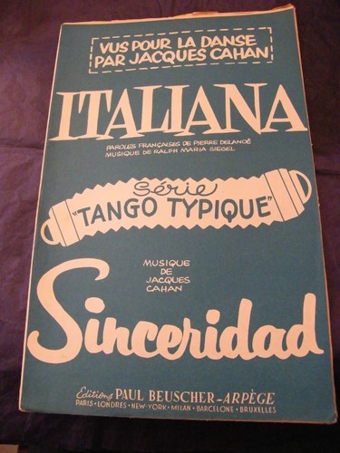 Italienische partitur siegel - partitur,