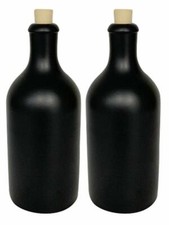 2 x Ölflasche 500 ml Steingut