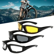 3 PCS Biker Motorrad Brille Sport Winddichte Staubdichte Augen Schutzbrillen DE