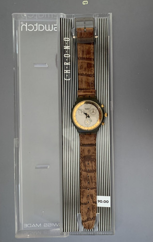Swatch chrono goldfinger scm - chrono,
