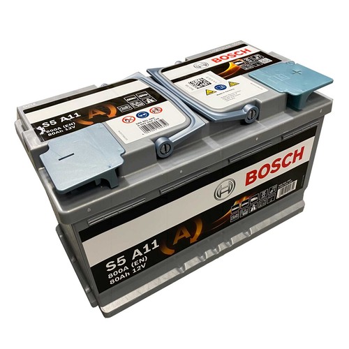 Bosch a11 autobatterie agm - s5,