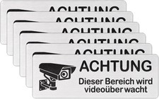 6x Videoüberwachung