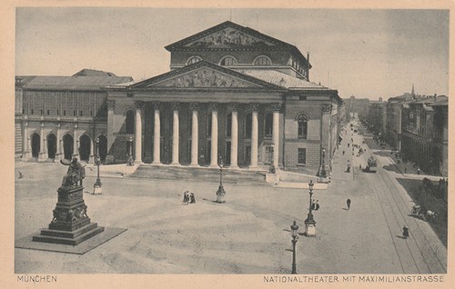 München nationaltheater - ak,
