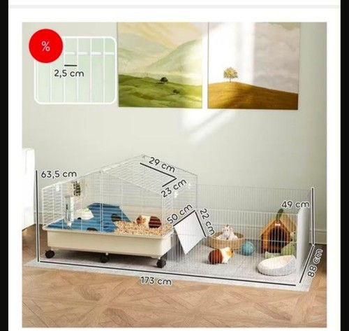 Kleintierkäfig freigehege - kleintierkäfig,