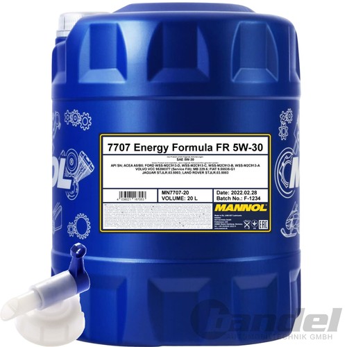 20l mannol energy formula - 20l,