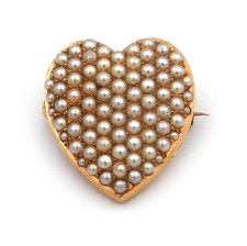 Antiker Herz Medaillon mit