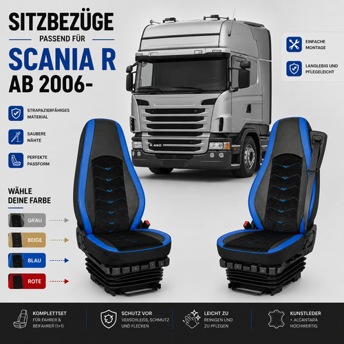 Satz sitzbezüge für - für, r