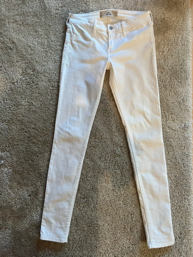 Weiße hollister skinny jeans - hollister,