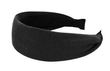 Breiter Haarreif aus geripptem