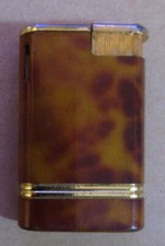 Retro/Vintage Feuerzeug "Maxim Lady / Japan" ++ Braun/Hellbraun