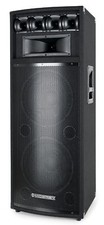 DJ PA Party Stand Lautsprecher Box 2x 12" (30 cm) Subwoofer Disco Bass Box 800W