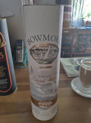 Bowmore surf 1litre old - bowmore, bottle