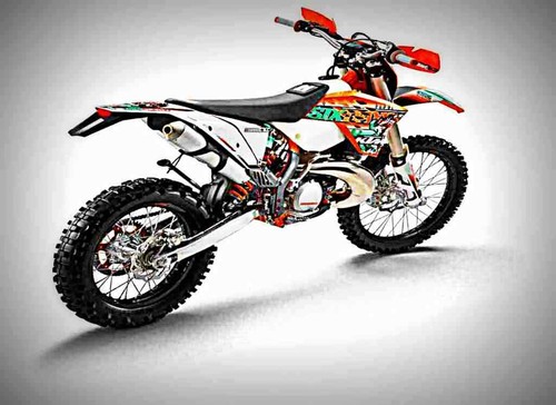 Blechschild ktm 300 exc - a4,