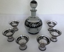 vintage Likörservice art deko