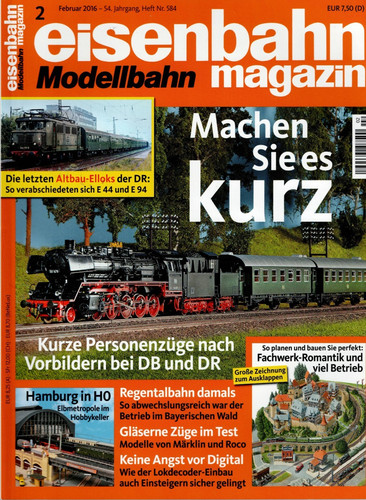 Eisenbahn modellbahn magazin - eisenbahn,