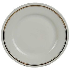 Kuchenteller Dessertteller Goldrand Schönwald Form 301 Weiß