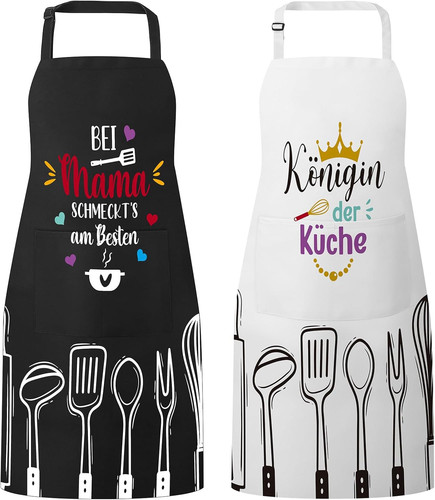 2er set kochschürze für - 2er-set,