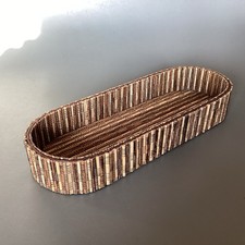 Schilfrohr Bambus Korb Servier