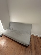 IKEA Schlafsofa Beige, Bettkasten, 140x200 Cm