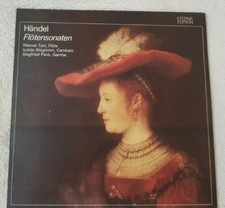 12'' / LP - Werner Tast, Isolde Ahlgrimm, Siegfried Pank - Händel: Flötensonaten
