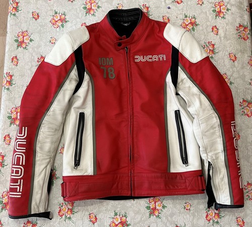Jacke lederjacke ducati - lederjacke,