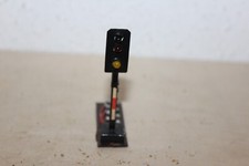 Modellbahn Zubehör HO, Rarrasch Lichtsignal rot/grün/gelb, 7,4 cm, gebraucht 002