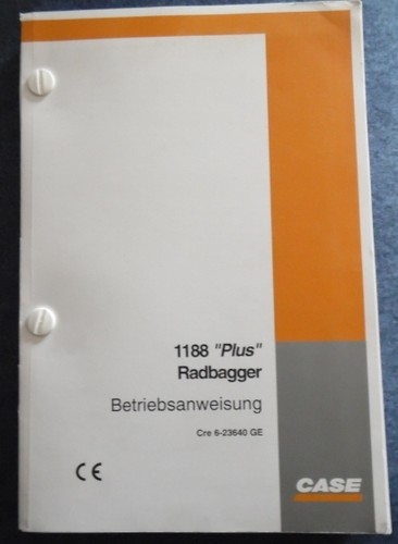 Case radbagger 1188 - case,