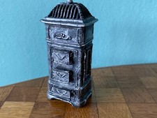 Alter Ofen Zinn    Puppenstube Puppenhaus   dollhouse stove