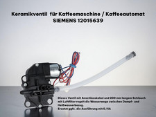 Keramikventil Siemens 12015639