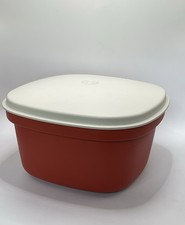 Tupperware  Thermo-Duo Siebservierer Joghurtbereiter Auftauen Rotbraun/ Beige #
