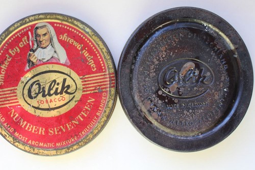 Alt blechdose orlik tabak - blechdose,