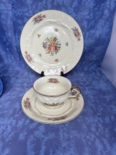 Rosenthal Sanssouci Ivory - 1 Teegedeck  3tlg. Blumendekor 