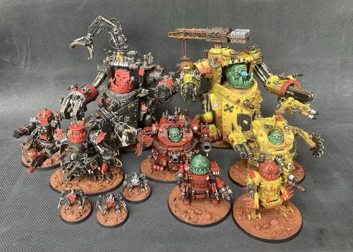 Umgebaute bemalte ork - umgebaute, titan
