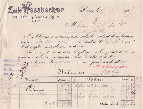 Paris kommission wessbecher - 75,
