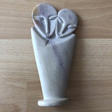 Skulptur Speckstein | „Paar“ | Deko | Geschenk | Hochzeitsgeschenk | Afrikakunst