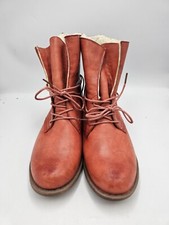 ES0504 Damen Stiefeletten, indianred, Gr. 37